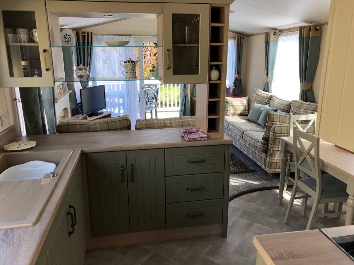 Deluxe Riverside Static Caravan Чеддер Экстерьер фото